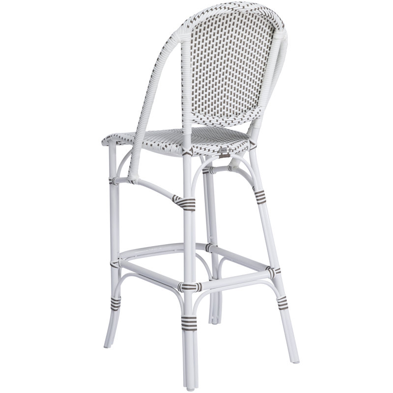 Sika Design Sofie Outdoor Bar Stool with Cappuccino Dots Wayfair